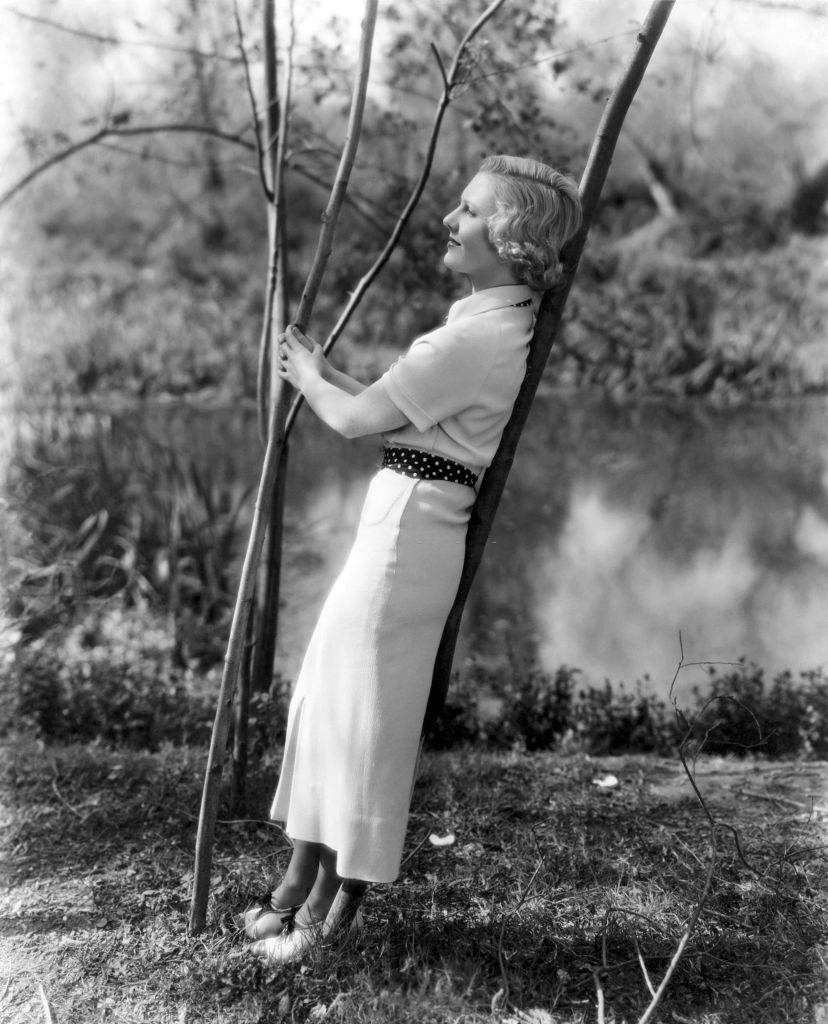 Jean Arthur in a scene from the movie 'Party Wire', 1935.