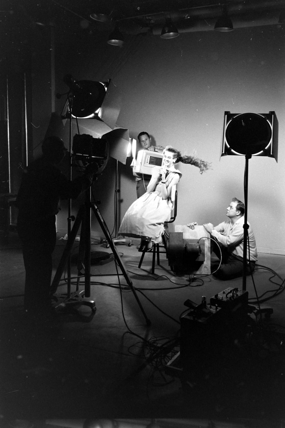 Baldy and the Long Hairs: Vintage Photos from the 1950s Casting Call for a Long-Haired Model