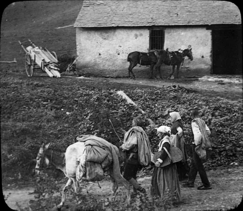 Hospice du port de Venasque, Spanish migrants, Luchon Congress, September 1893