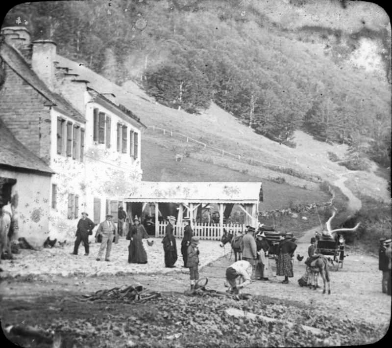 Hospice de France- At the bottom of the Maladeta, Luchon, 1895