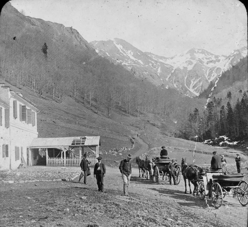 Hospice de France, Luchon, 1895