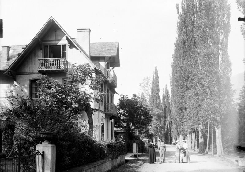 Allée de la Pique, Luchon, circa 1890s