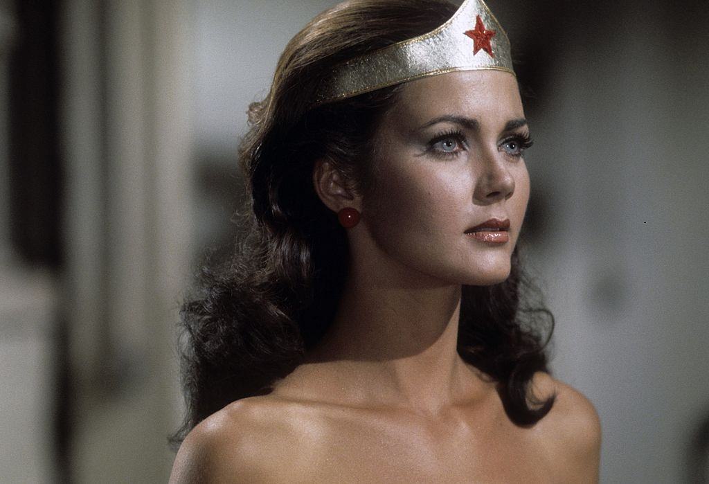 Lynda Carter as Wonder Woman, 1976.