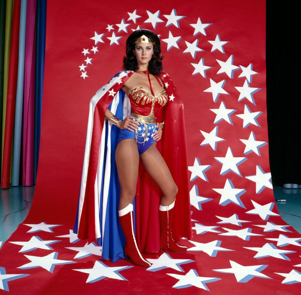 Lynda Carter as Wonder Woman in The New Adventures of Wonder Woman'.