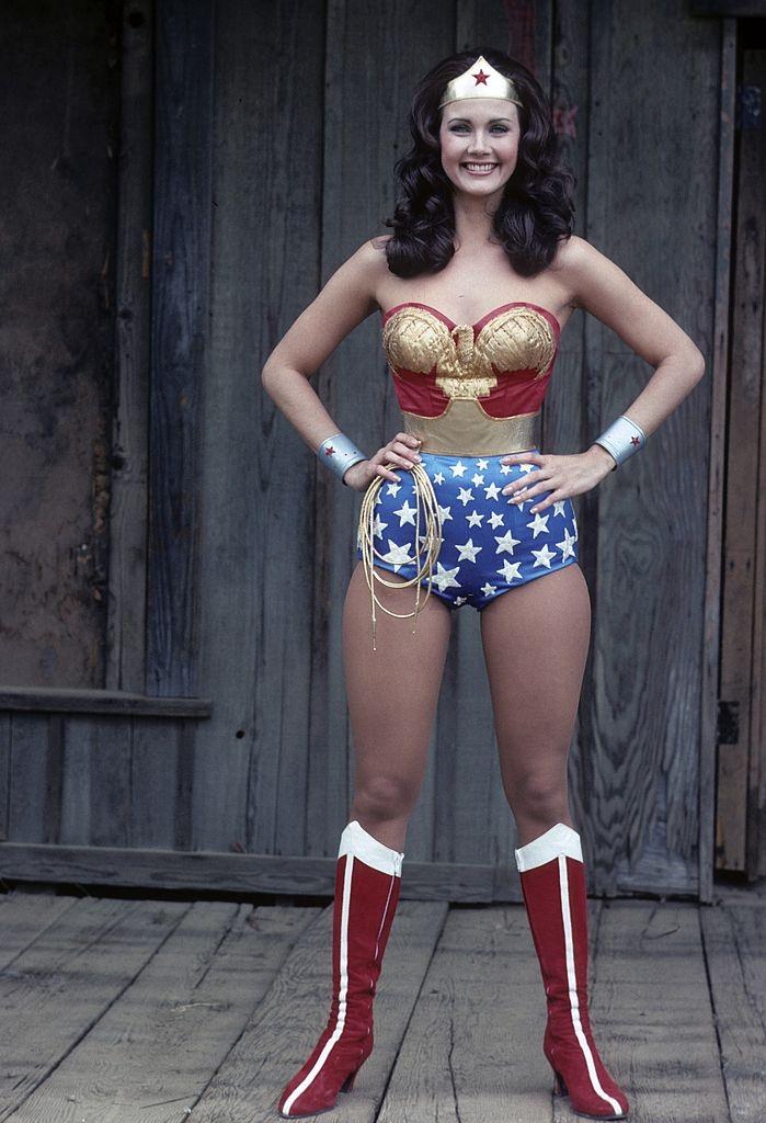 Lynda Carter as Wonder Woman, 1975.