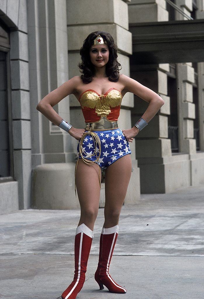 Lynda Carter as Wonder Woman, 1975.
