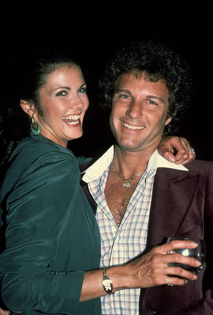 Lynda Carter with her husband Ron Samuels, 1979.