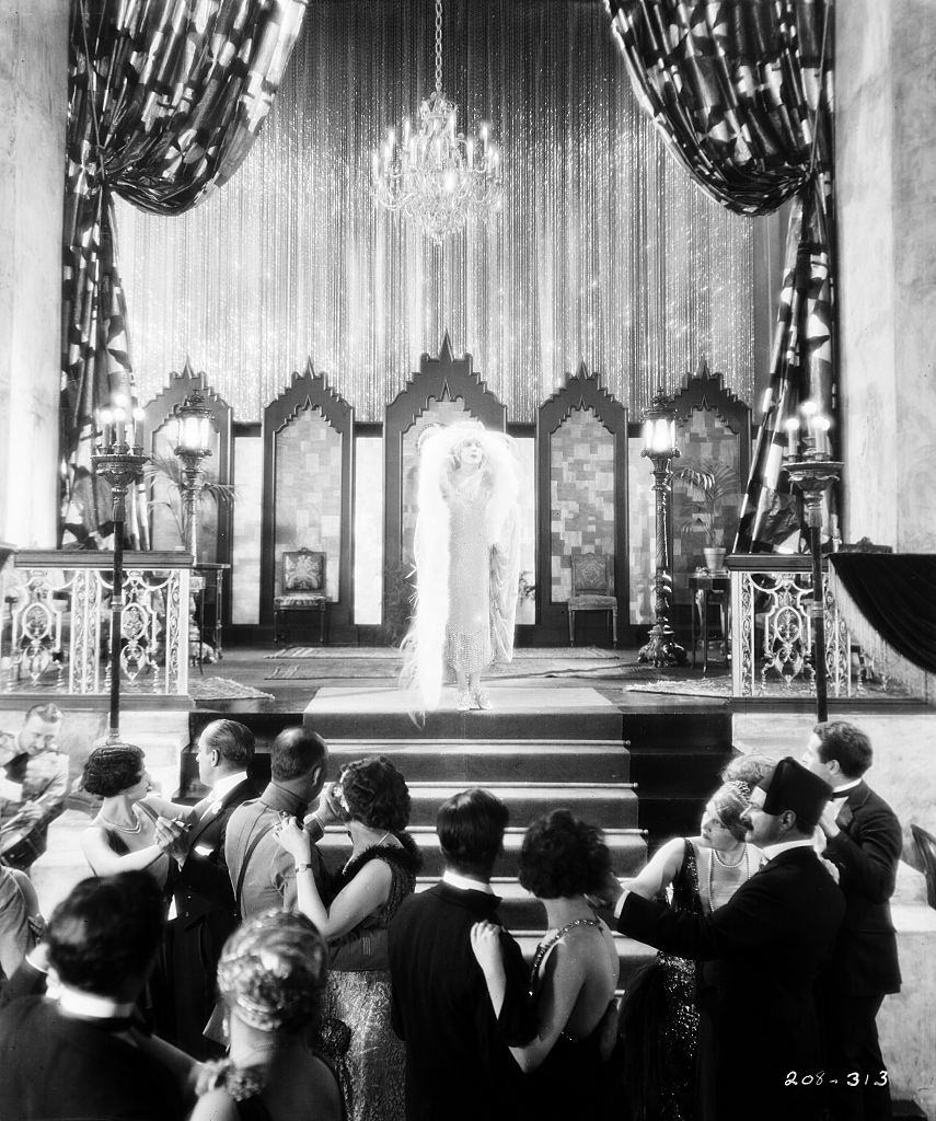 Mae Murray in a scene from the movie 'The Merry Widow', 1925.