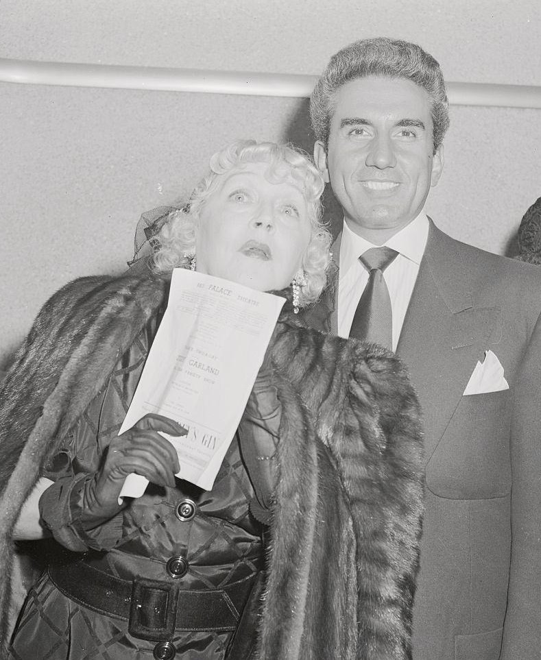 Mae Murray and Chuck Pape Attending Performance, 1951.