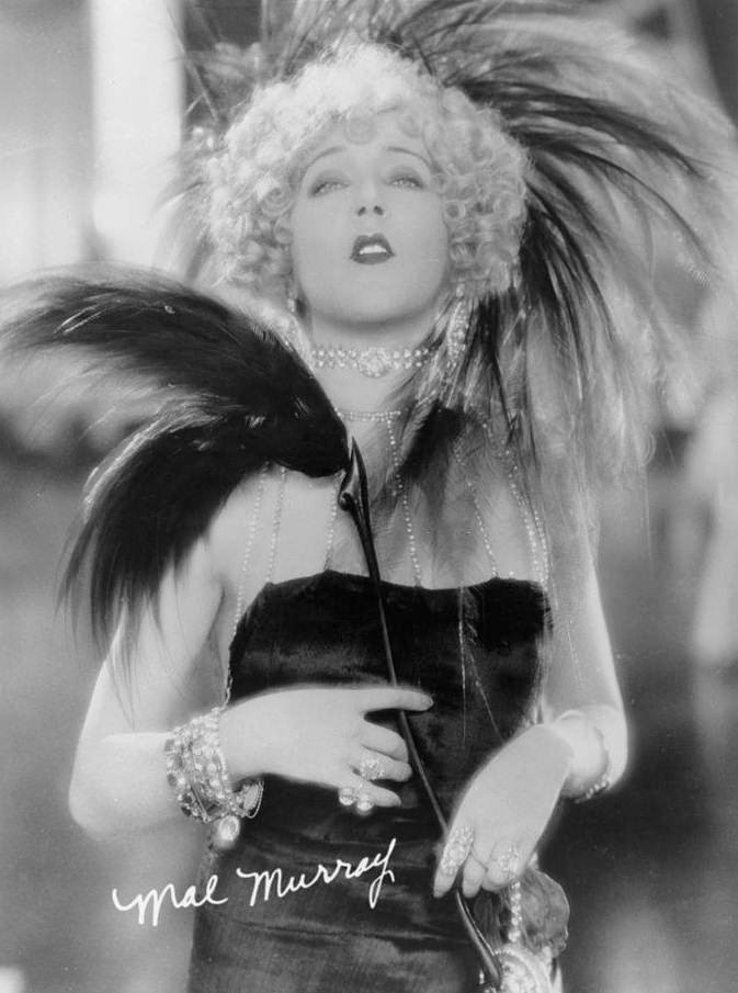 Mae Murray, 1921.