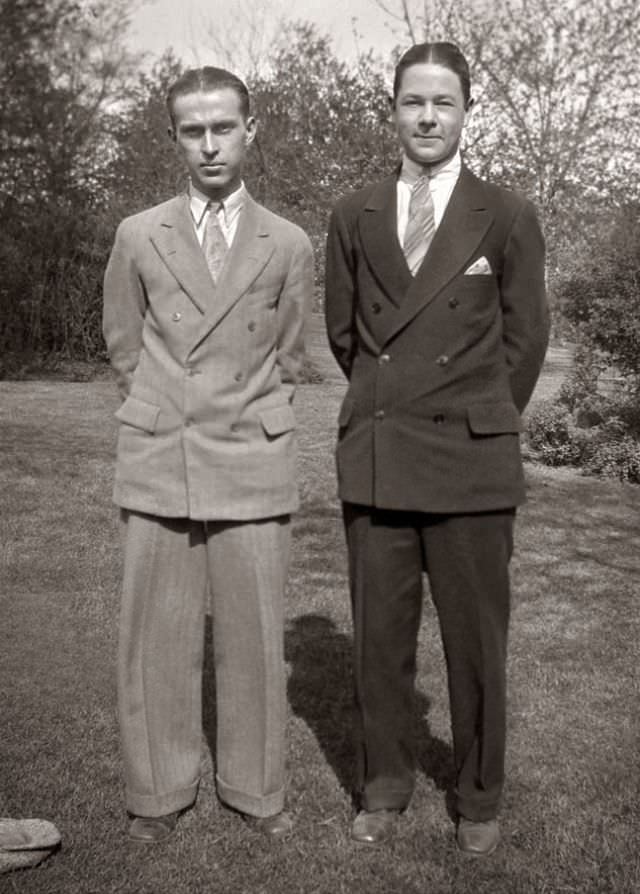 Cool Vintage Photos that Depict the Men's Fashion in the 1930s