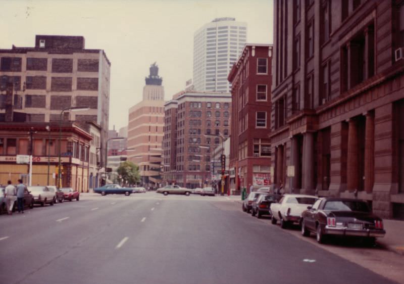 North Fourth Street, Downtown Minneapolis, July 1982