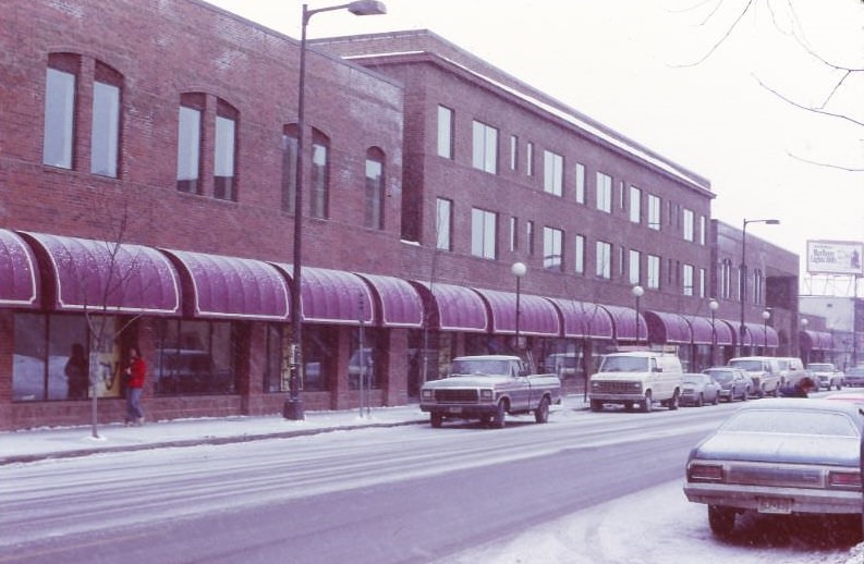 Calhoun Square, Uptown Minneapolis, February 1984