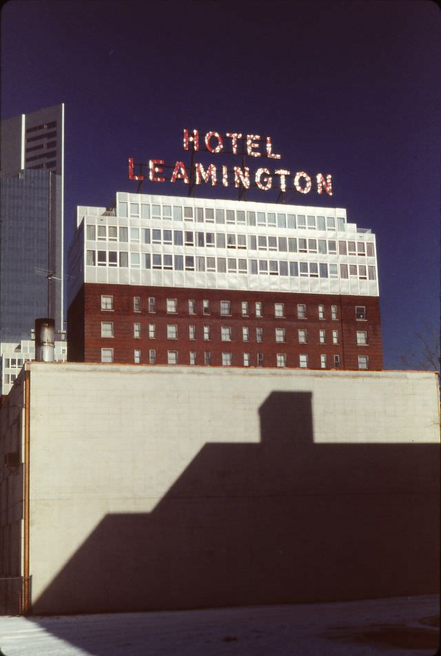 Hotel Leamington, Minneapolis, late 1984