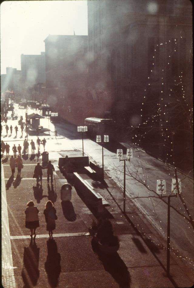 Nicollet Mall, Minneapolis, 1984