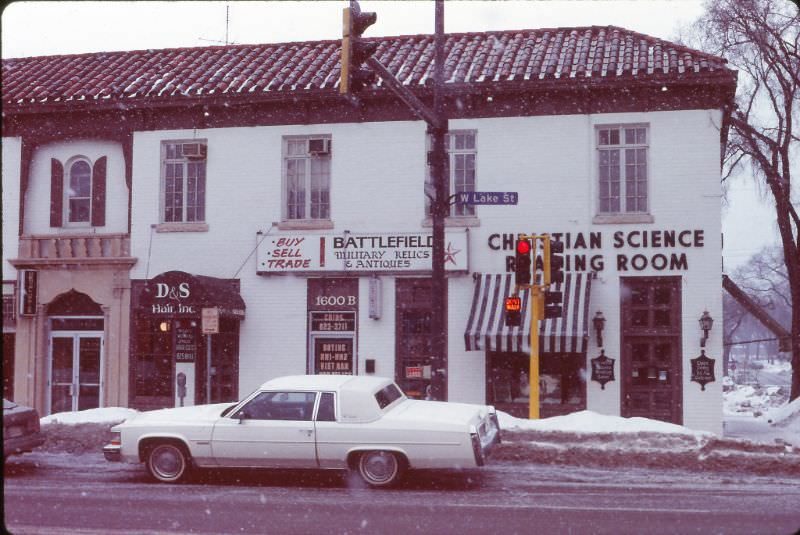 West Lake Street, Uptown Minneapolis, February 1984