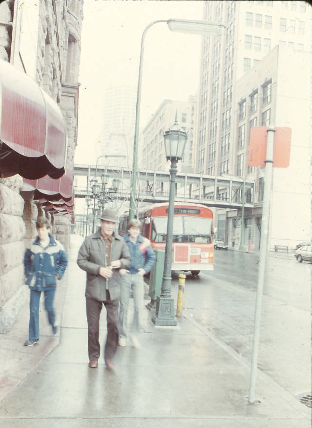 Fifth Street, Downtown Minneapolis, early 1983