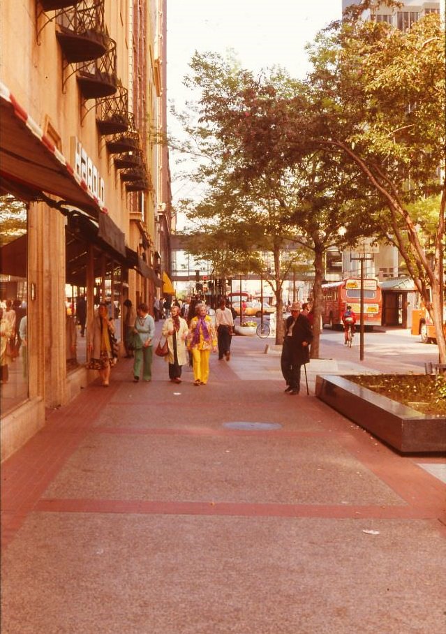 Nicollet Mall, Minneapolis, May 1983