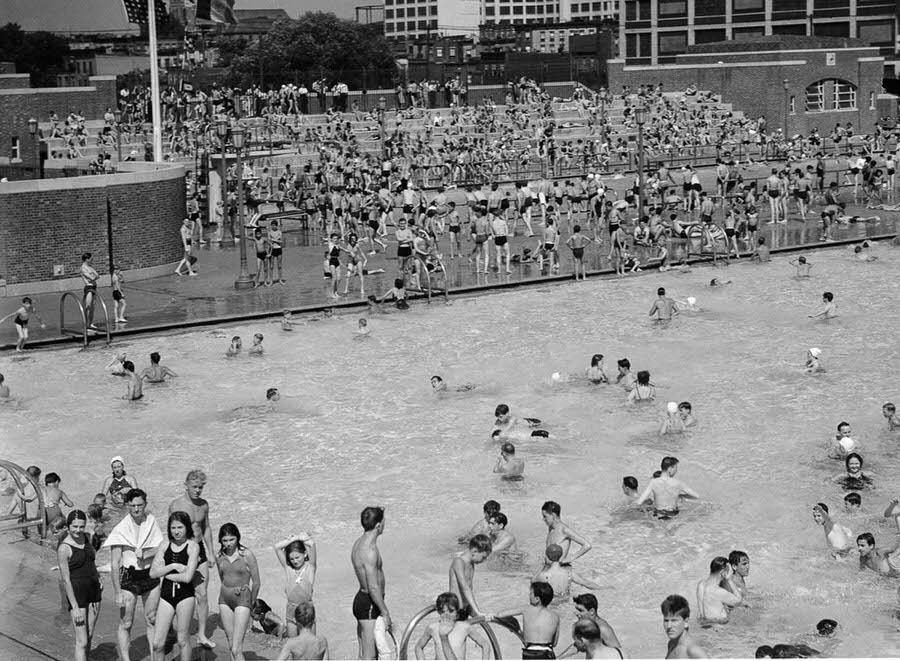 Red Hook Pool. 1938.
