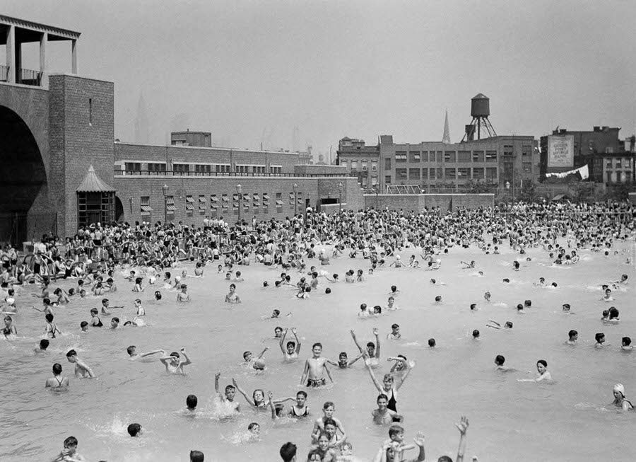 McCarren Park, 1937.