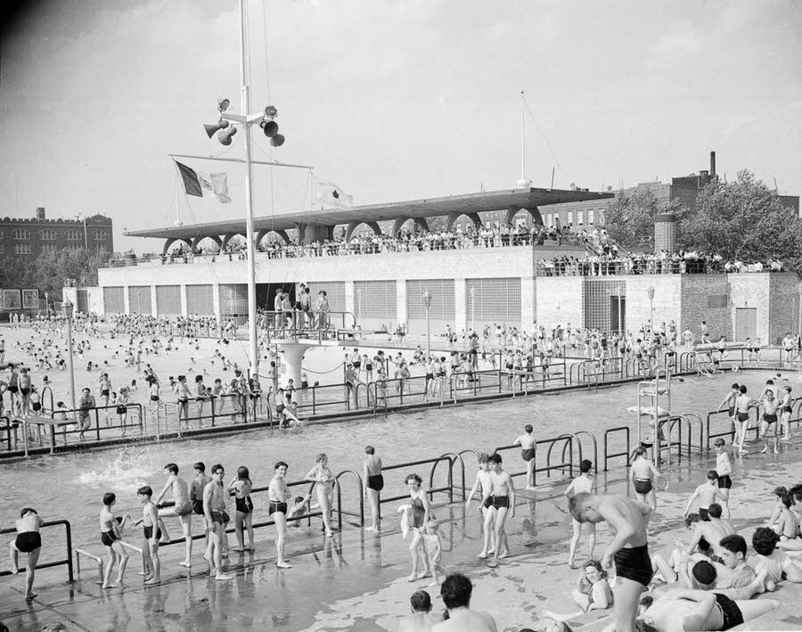 Betsy Head Pool, 1946.