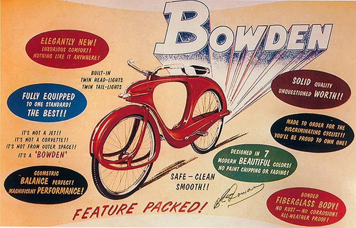 Advertising for Spacelander. 1960s.