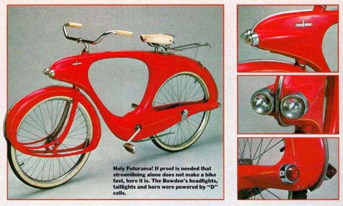 Spacelander: Bowden's Futuristic Bicycle that Failed Badly