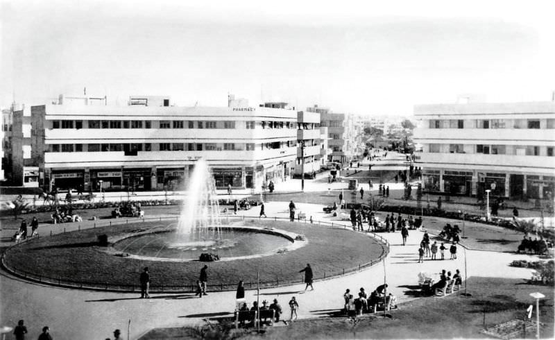 The Zina Dizengoff Square, Tel Aviv, Palestine (now Israel), 1937