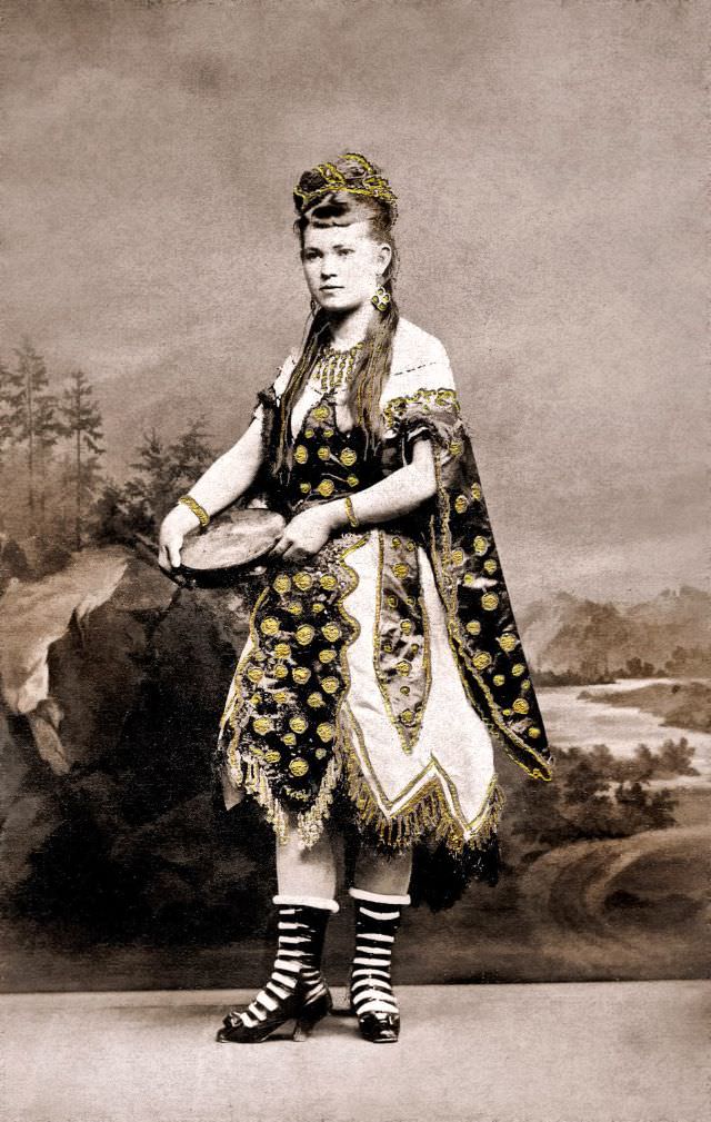 Moravian lady, circa 1870s