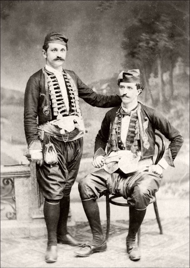 Traditional Montenegrin clothing, 1890s