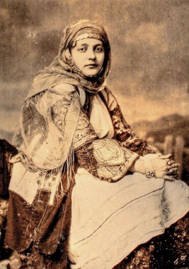 Greek woman, circa 1870s