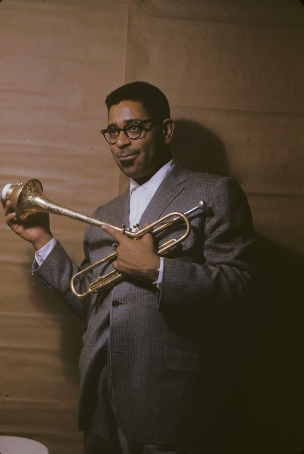 Young Dizzy Gillespie Photographed by Carl Van Vechten in 1955