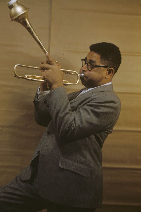 Young Dizzy Gillespie Photographed by Carl Van Vechten in 1955