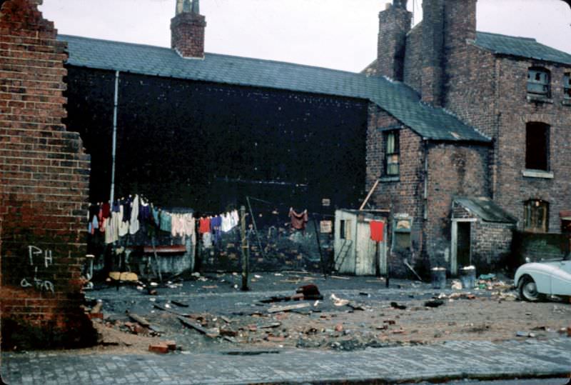 Anderton Street, Alexandra Street and King Edward's road corner, Ladywood, 1968