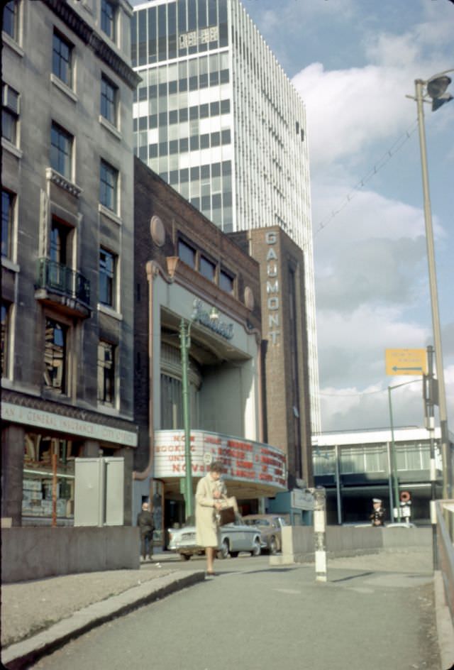 Gaumont cinema in Colmore Circus, 1965