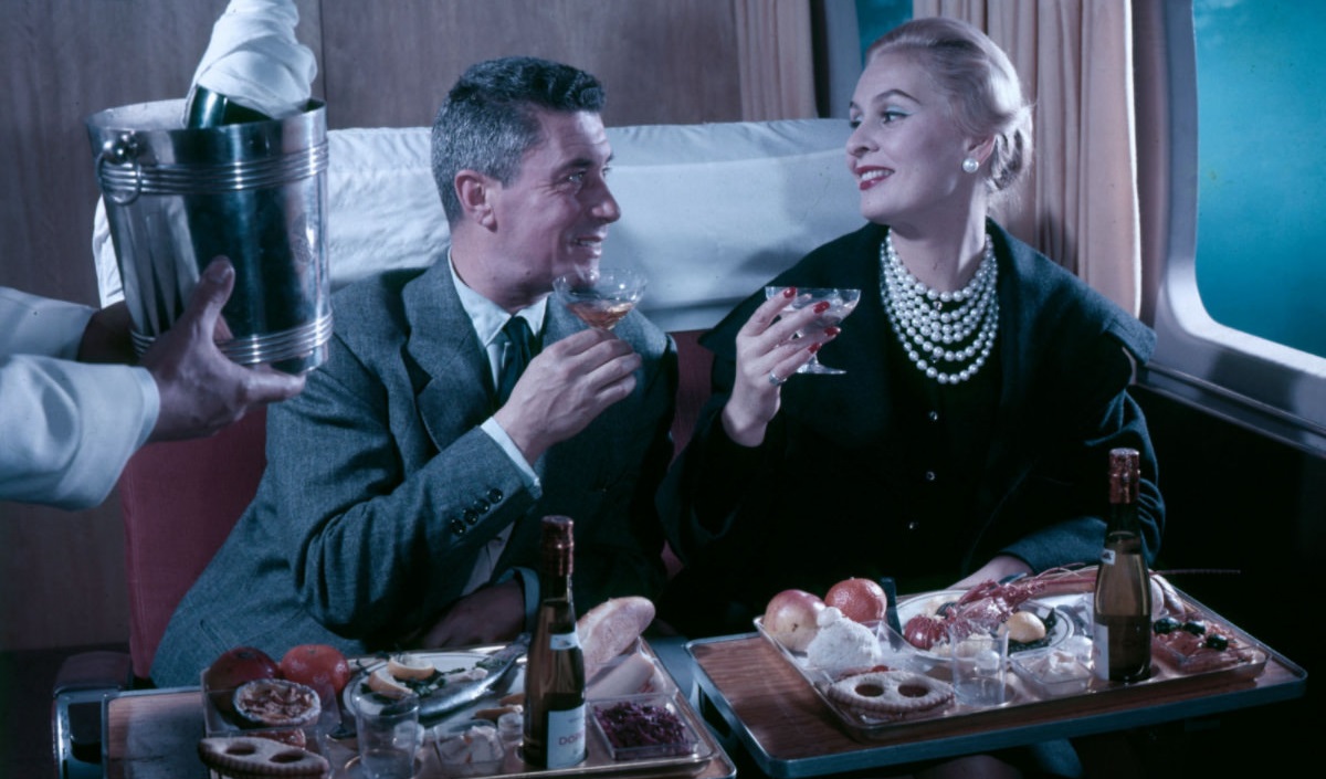 Air France first class 1950s