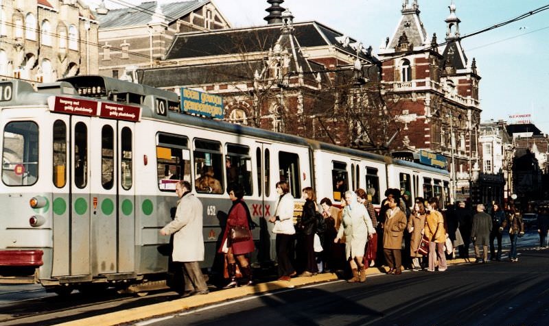 Amsterdam 1970s Street Life