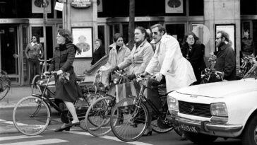 Cycling in Amsterdam 20th Century