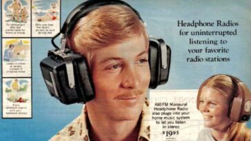 Vintage Headphone ads