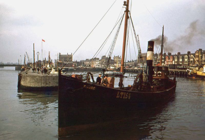 Trawler 'Cairo', Lowestoft Harbor, Suffolk