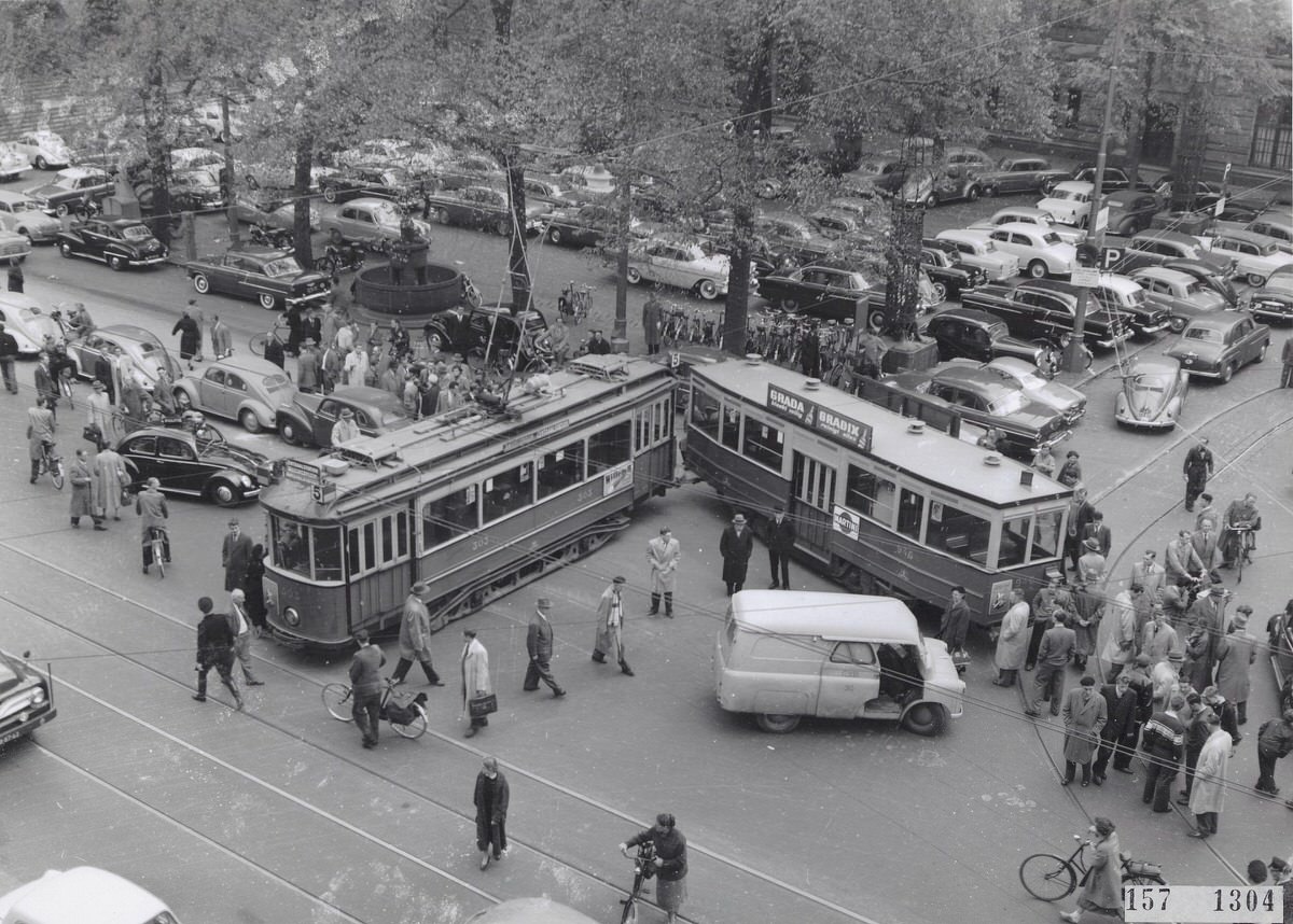 Tram collision, 1956.