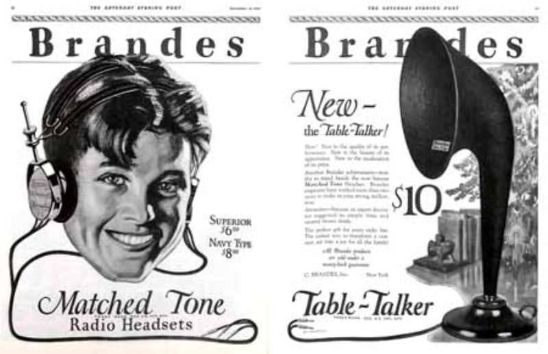 Interesting Vintage Ads of Headphones from the 1950s