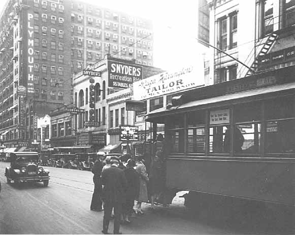 South Sixth Street, near Hennepin Avenue, Minneapolis, 1930s