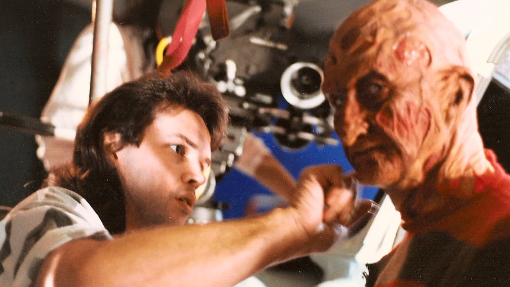 Behind-the-Scenes from the Making of 'A Nightmare on Elm Street 5: The Dream Child', 1989