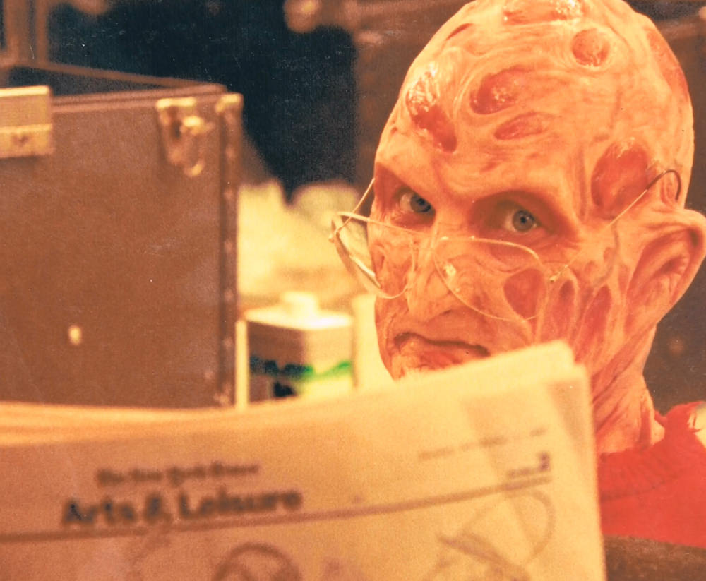 Behind-the-Scenes from the Making of 'A Nightmare on Elm Street 5: The Dream Child', 1989