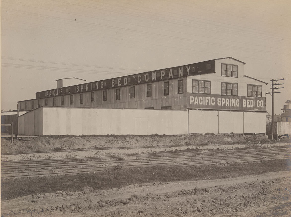 Pacific Spring Bed Co., Berkeley, California, 1910s