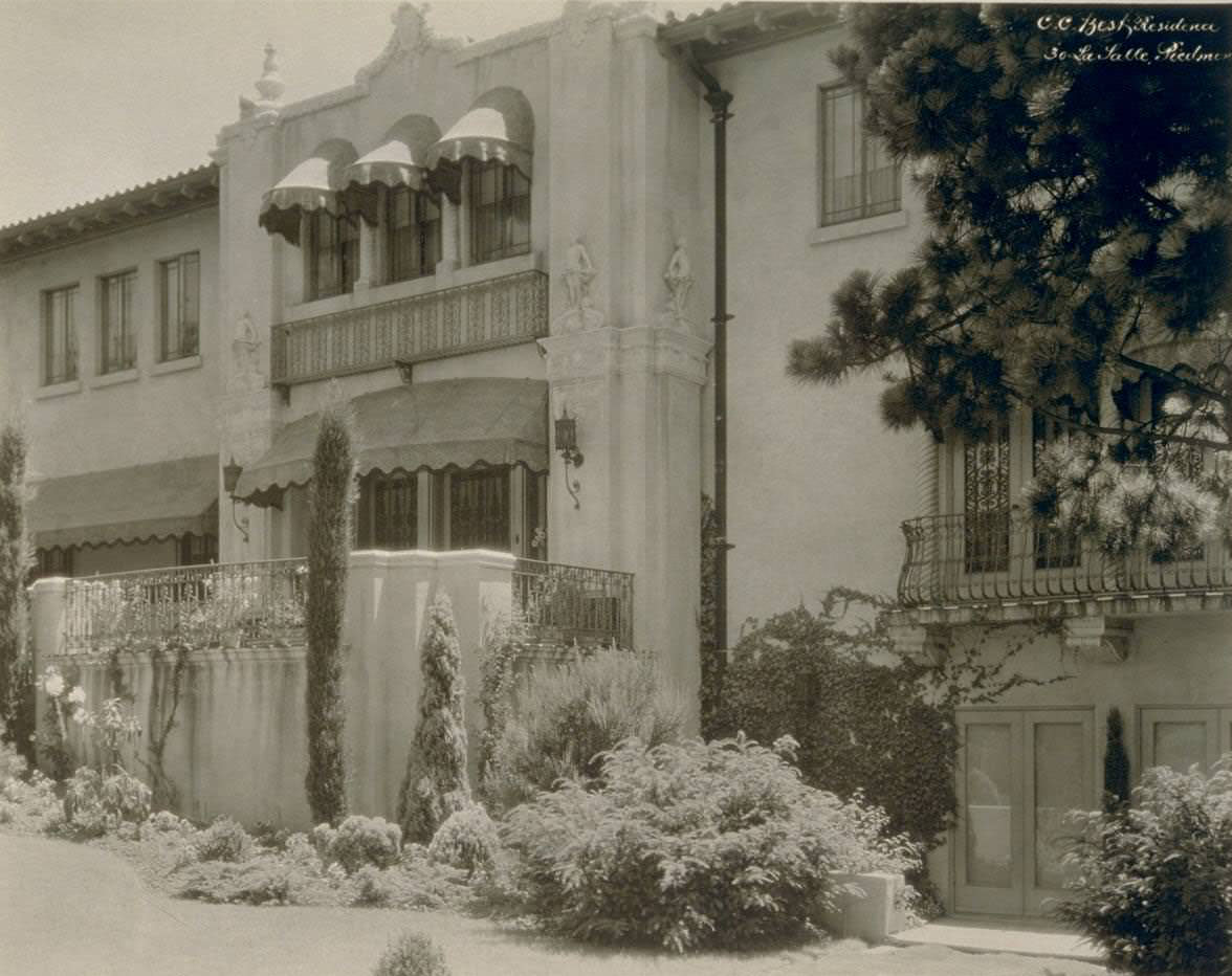 Best Residence. 30 La Salle, Piedmont, 1930s