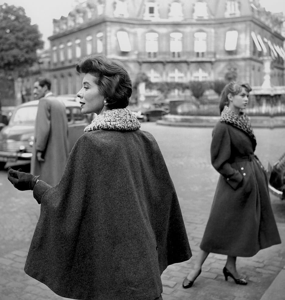 Bettina Graziani and Brigitte Bardot, 1954