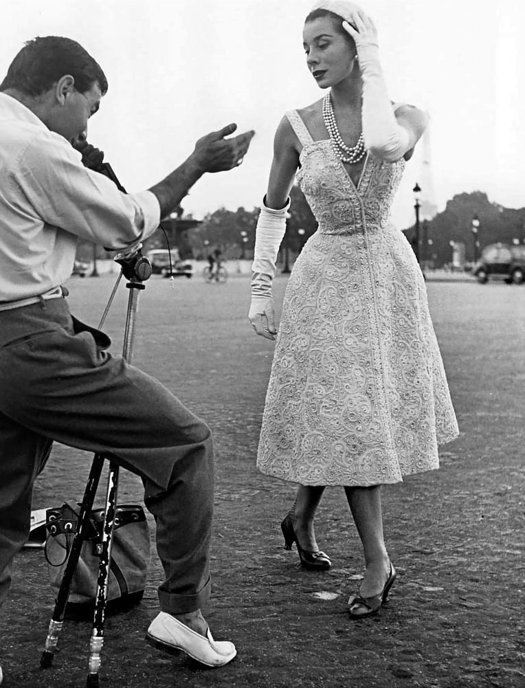 Bettina Graziani in Autumn Winter 1953