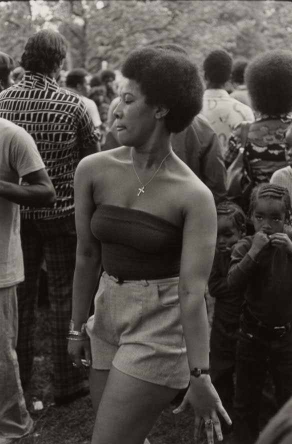 West Indian day, Prospect Park, Brooklyn, September 1975.